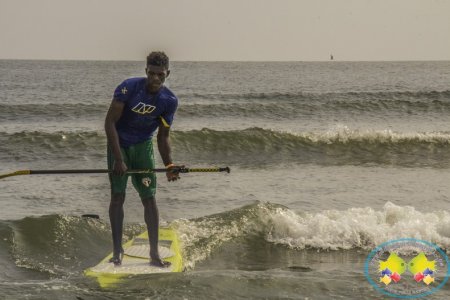 El bonaverense Nilson Asprilla se ubicó como subcampeón del Circuito Nacional de Paddleboard