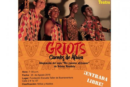 Nueva Velada Pacífica en la Escuela Taller con la obra Griots este jueves 25 de agosto