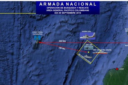 Localizado cuerpo sin vida en aguas del pacífico colombiano