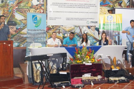 602 millones de pesos en instrumentos musicales recibirán tres puntos culturales de Buenaventura