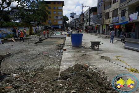 Avanzan a paso lento las obras de recuperación de la Calle 5ta