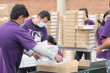 Bajo estrictas medidas de seguridad comienza la distribución de 80.553 kits electorales para el plebiscito 2016 en todo el país