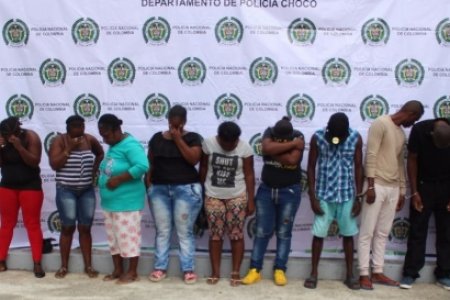 Once personas capturadas en Quibdó, pertenecientes a la banda delincuencial Kennedy
