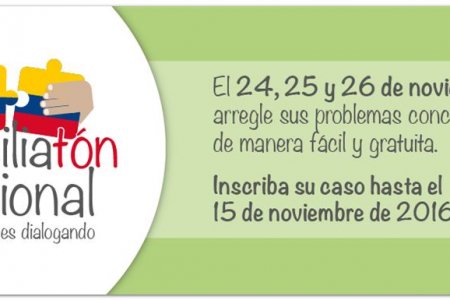 Los días 24, 25 y 26 de noviembre se realizará una Conciliatón Nacional en Buenaventura