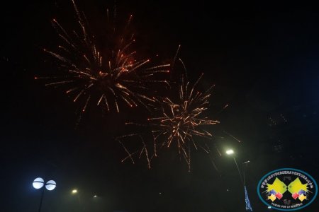 Bonaverenses disfrutaron la apertura del alumbrado navide&ntilde;o