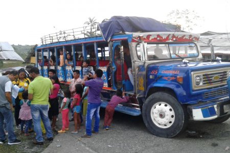 24 familias indígenas wounaan retornaron al municipio del Litoral de San Juan, Chocó