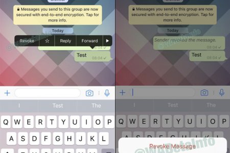 WhatsApp permitiría borrar mensajes antes de que sean leídos