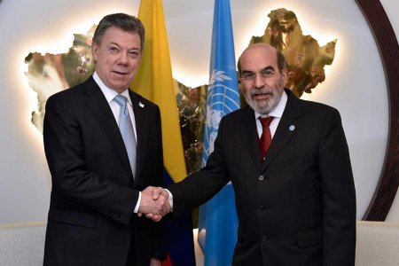 “El Acuerdo de Paz de Colombia es un ejemplo de esperanza para todos y de que todo lo imposible se puede hacer posible”: FAO