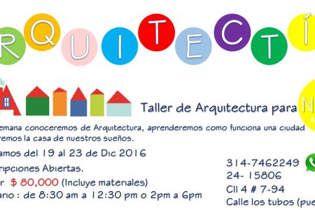 Taller de Artes Plásticas Garcerá invita a su programa Arquitectin