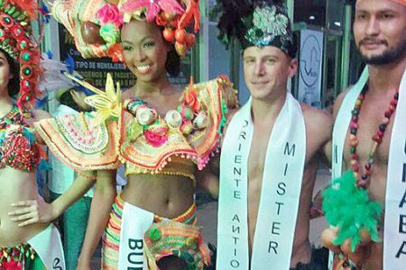 Se&ntilde;orita Buenaventura, Sharol Michelle Ramírez se destaca en Reinado Miss Colombia Juventud en Medellín