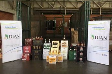 La DIAN incautó mercancías de contrabando por valor aproximado de $ 385 millones