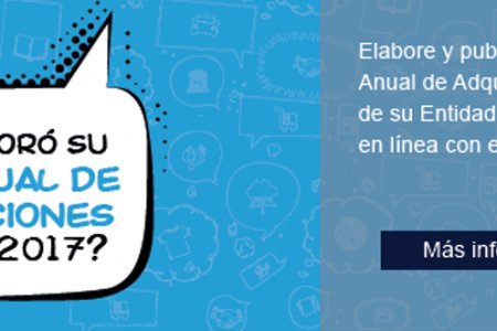 31 de enero: último plazo para que las entidades estatales elaboren y publiquen el Plan Anual de Adquisiciones
