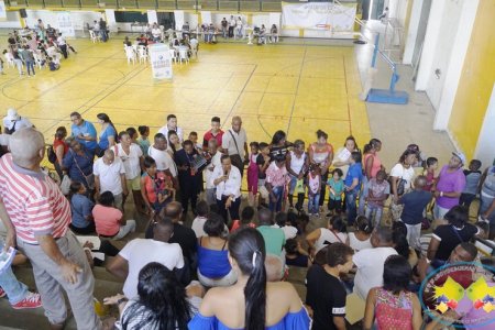 820 pasaportes fueron expedidos durante jornada de los días 28 y 29 de enero en el coliseo del centro de Buenaventura