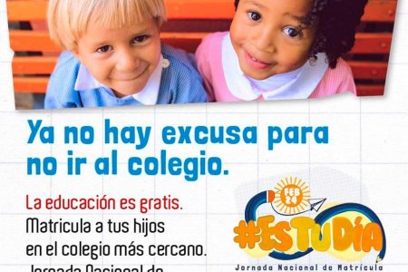 Avanza gran jornada nacional de matrículas, aún hay 815 mil cupos en colegios oficiales