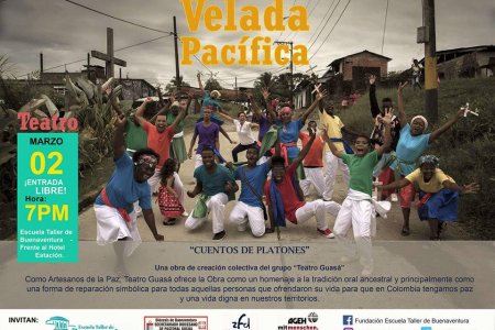 El jueves 2 de marzo regresa la #VeladaPacífica a la Escuela Taller de Buenaventura
