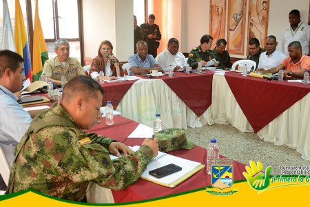 En Consejo de Seguridad se analizó situación en el Litoral del San Juan, Chocó