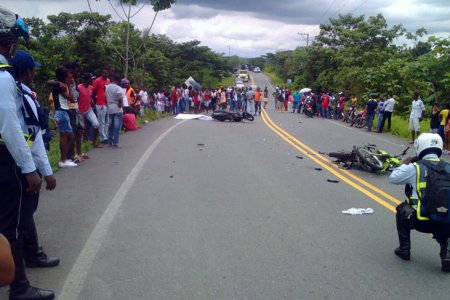 3 personas muertas es el saldo que deja hasta el momento un accidente en la vía a Aguadulce