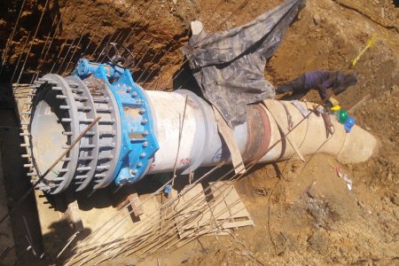 La SAAB reanuda las obras de acueducto y alcantarillado que se encontraban detenidas por la pandemia