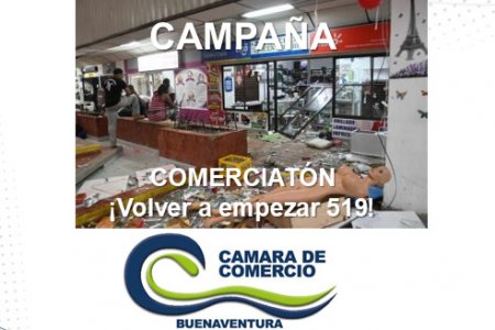 Se realizará comerciatón “Volver a Comenzar 519” a beneficio de los comerciantes afectados en el paro cívico