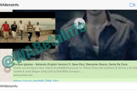 WhatsApp integrará los vídeos de YouTube