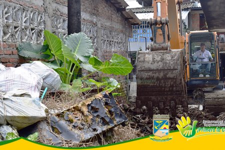 Más de 1.000 m3 de escombros y basuras fueron retirados de un terreno baldío ubicado en el barrio San Buenaventura