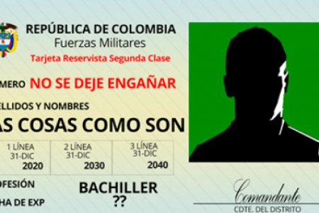 104 jóvenes víctimas del conflicto armado recibieron libretas militares gratuitas