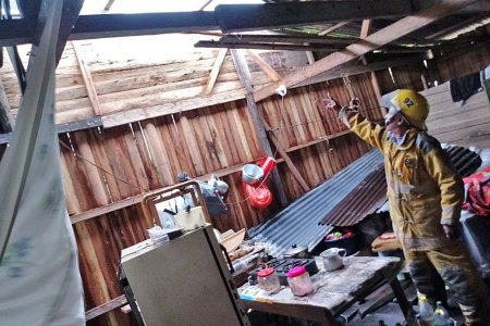Damnificadas por fenómenos naturales se beneficiarán con la entrega de láminas de zinc en Buenaventura