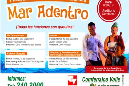 En septiembre el teatro se toma a Buenaventura