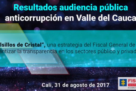 Fiscalía General de la Nación priorizó 16 investigaciones luego de jornada anticorrupción en Valle del Cauca