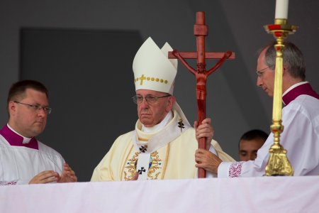 “Reconciliarse en Dios, con los colombianos y con la creación”, palabras del Papa Francisco en su homilía en Villavicencio