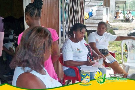 Secretaría de Salud visitó el barrio El Cristal para prevenir posibles casos de meningitis por meningococo o tuberculosis