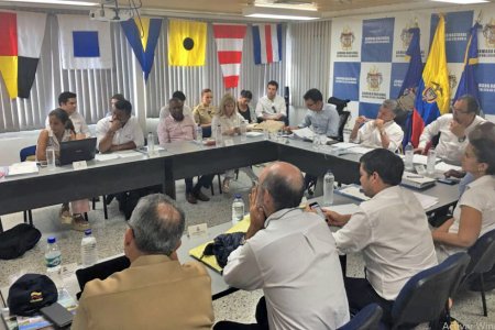 Se realizó reunión entre el Alcalde Distrital, Presidente de la República, Gobernadora del Valle y Comité del paro cívico