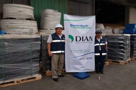 DIAN aprehendió baterías de contrabando