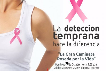 Esperamos que los bonaverenses participen masivamente en la gran Caminata Rosada por la Vida el próximo domingo: Gestora Social