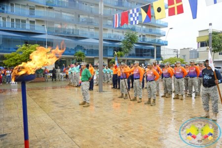 La Armada Nacional realizó en la ma&ntilde;ana del martes 24 de octubre de 2017 la inauguración de la semana deportiva en Buenaventura