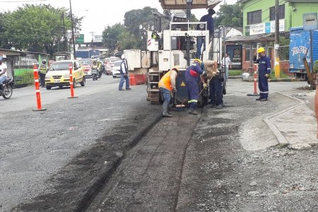 Iniciaron las obras de mantenimiento de la Autopista Simón Bolívar