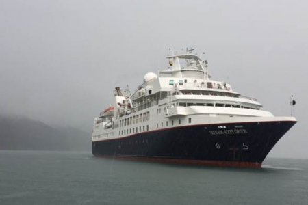 Crucero con turistas de la Unión Europea visitó Bahía Solano