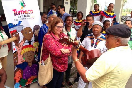Gobierno entregó en Tumaco módulo de la Escuela Taller y la Escuela de Música