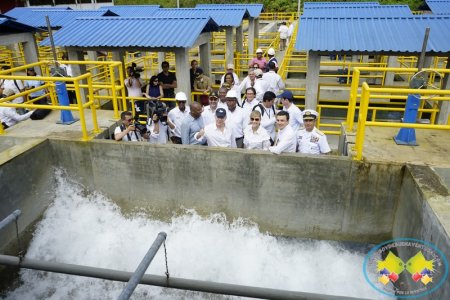 Gobierno nacional entregó obras de ampliación de la planta de tratamiento de agua potable de Venecia en Buenaventura