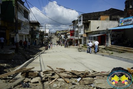En febrero se entregará el tramo entre la entada del Trapiche y El Firme en la obra de la Calle 5