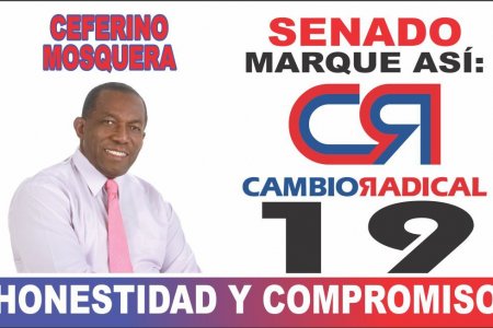 Propuestas de Ceferino Mosquera como candidato al Senado por Cambio Radical CR19