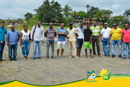 Se construirá escenario deportivo en el barrio Isla de la Paz