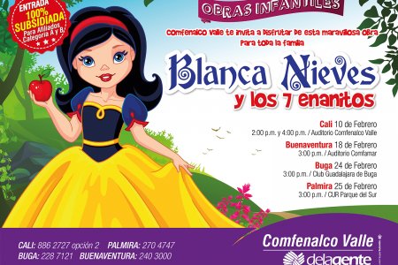 “Blanca Nieves y los Siete Enanitos”, obra infantil que invita a reflexionar