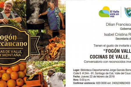 Gobernadora presentará 'Fogón Vallecaucano', una compilación de los sabores y saberes del Valle