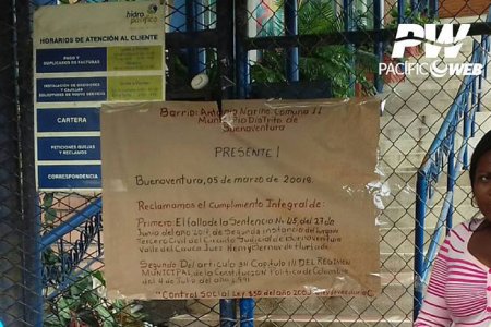 Hidropacífico y comunidad hacen compromisos para suministro de agua