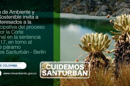 Participación ciudadana, clave en delimitación de Santurbán