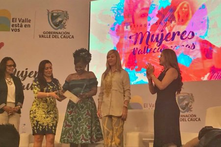 Iniciativas de Palmira, Caicedonia, Buenaventura y Zarzal recibieron el Galardón de la Mujer Vallecaucana