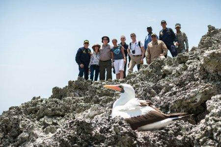 El Príncipe Alberto II de Mónaco visitó por primera vez la Isla de Malpelo