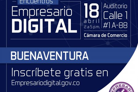 En la Cámara de Comercio de Buenaventura se realizará el encuentro Empresario Digital del Mintic