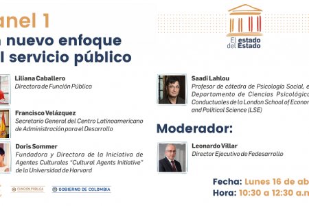 Un nuevo enfoque del servicio público en Colombia, primer tema del gran Foro Internacional "El estado del Estado"